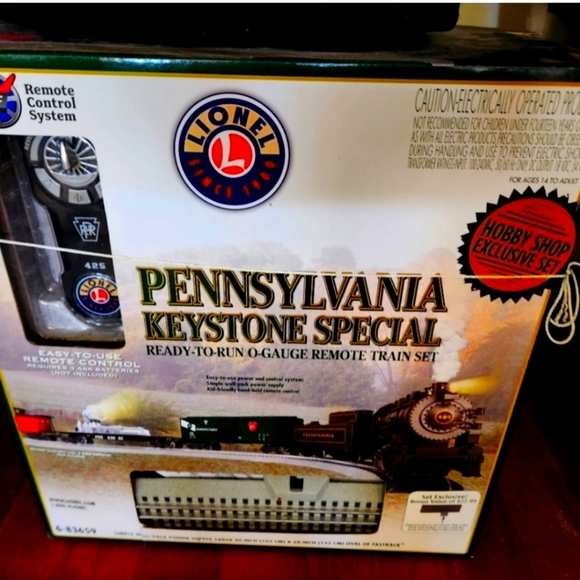 Pennsylvania Keystone Special Electric Train BRAND NEW - Picture 1 of 1